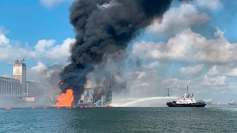 突發(fā)！輪船撞上天然氣管道，大爆炸！2死、2失蹤，6傷！